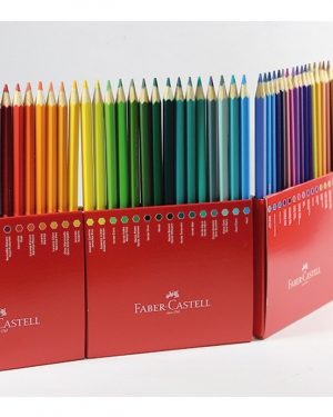 Caja-soporte 60 lápices de colores Faber-Castell