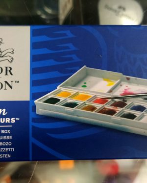 Caja plástica de acuarela Winsor & Newton