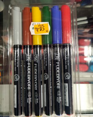 ROTULADORES-ZIG-FUDEBIYORI-PUNTA-PINCEL